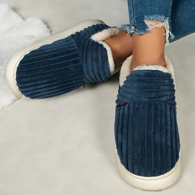 Blue Slipper cozzy nice winter warm 