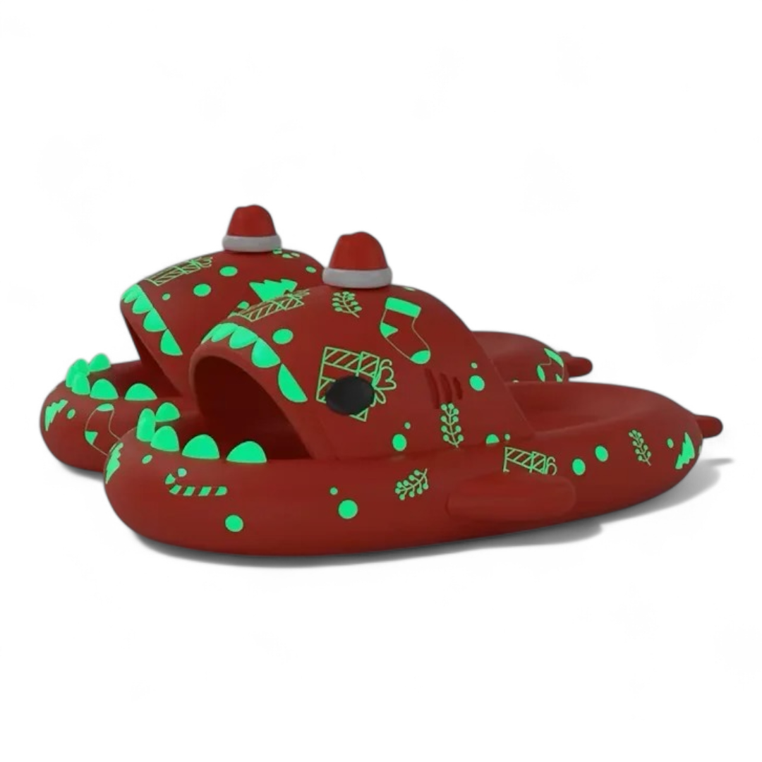 Shark slipper anti Slip Chrismas